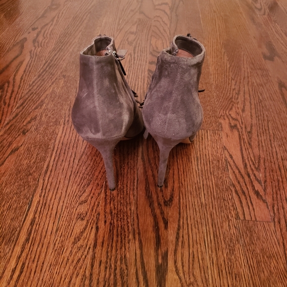 Designer Alexa Wagner fringe suede boots size 40 - Picture 4 of 5